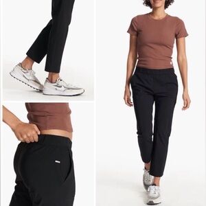 Vuori Black Miles Ankle Pants